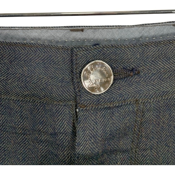 Robert Graham Slim Jim Wool Pants Size 40 - Picture 7 of 12